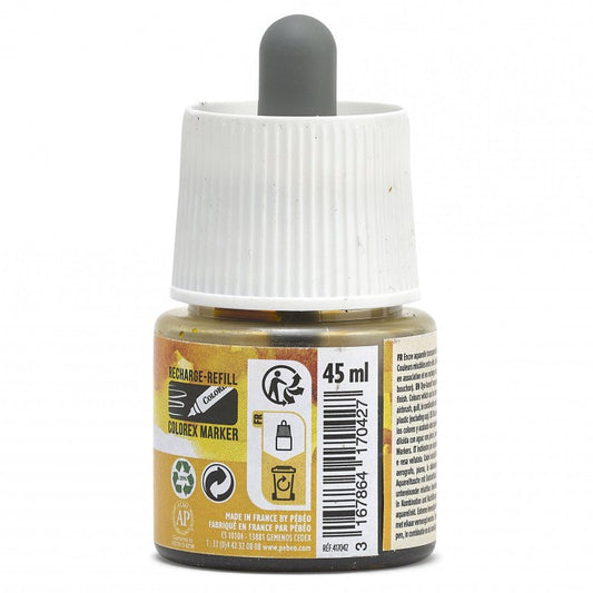 COLOREX 45ML INDIA YELLOW - აკვარელის საღებავი(მელანი)