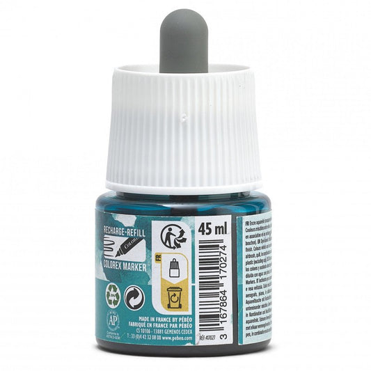 COLOREX 45ML ORIENTAL BLUE - აკვარელის საღებავი(მელანი)