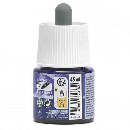 COLOREX 45ML NIGHT BLUE - აკვარელის საღებავი(მელანი)