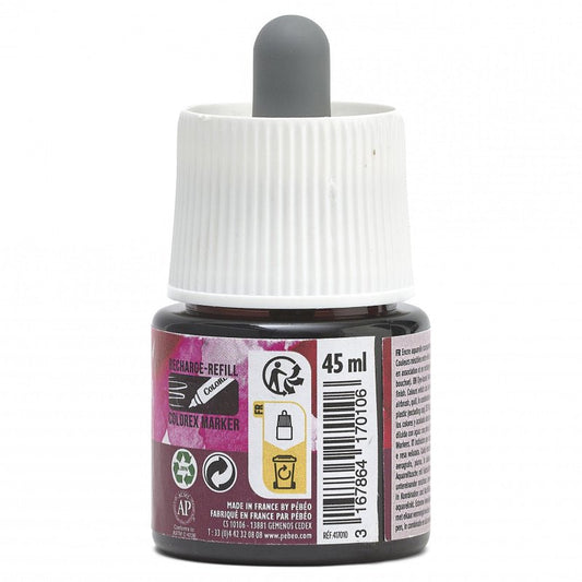 COLOREX 45ML BURGUNDY - აკვარელის საღებავი(მელანი)