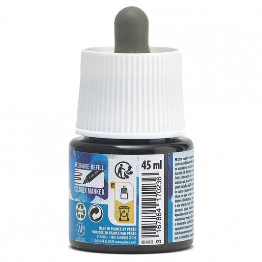 COLOREX 45ML LIGHT BLUE - აკვარელის საღებავი(მელანი)