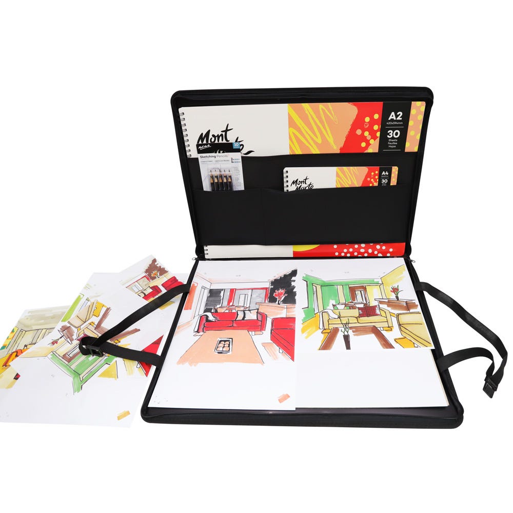 A2 ფორმატის პორტფოლიო / სატარებელი ჩანთა MM Portfolio A2