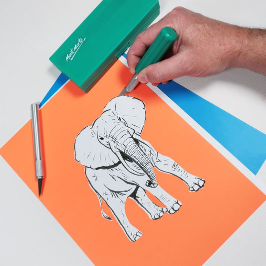 ჰობი დანების ნაკრები 13 ცალიანი Hobby Knife Set SK5 Blades 13pc