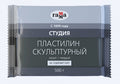 Sculpting Plasticine, Hard, Grey, 500 g