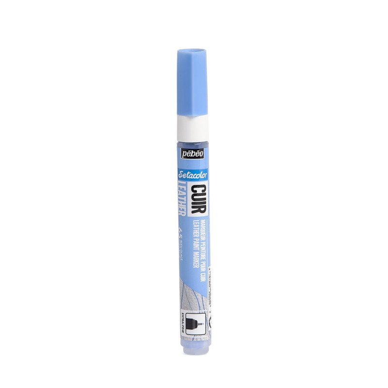 Leather Marker SETA LEATHER MARKE ICED BLUE