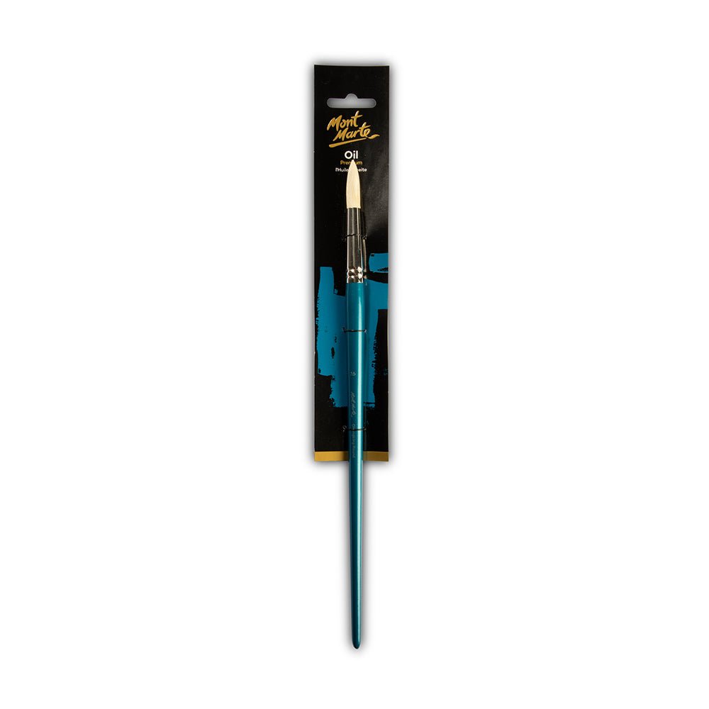 16 ნომერი ნატურალური ჯაგარის ფუნჯი MM Artist Brush Chungking Round 16