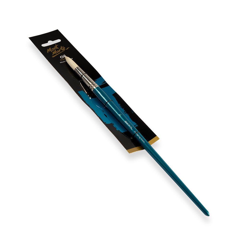 16 ნომერი ნატურალური ჯაგარის ფუნჯი MM Artist Brush Chungking Round 16