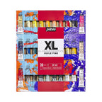 ზეთის საღებავების ნაკრები 30×20 მლ + ფუნჯი XL FINE OIL SET 30 ASSORTED 20 ML TUBES WITH BRUSH