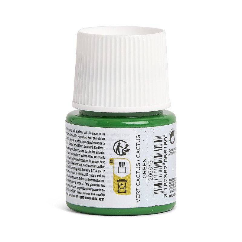 Pebeo Setacolor Leather Paint 45ml Cactus Green
