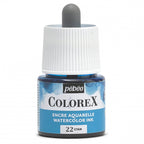 COLOREX 45ML CYAN - აკვარელის საღებავი(მელანი)