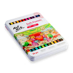 მშრალი პასტელები მეტალის ყუთში 24 ფერი - Soft Pastels in Tin Box Signature 24pc