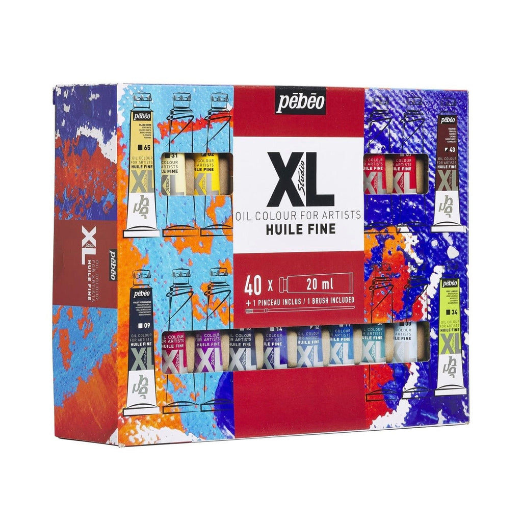 ზეთის საღებავის ნაკრები 40 ფერი Pebeo OIL  PACK 40T20ML "