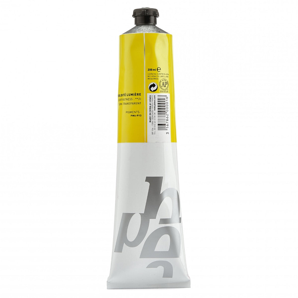 ზეთის საღებავი 200მლ XL FINE OIL 200 ML LEMON CADMIUM YELLOW HUE (Pebeo)