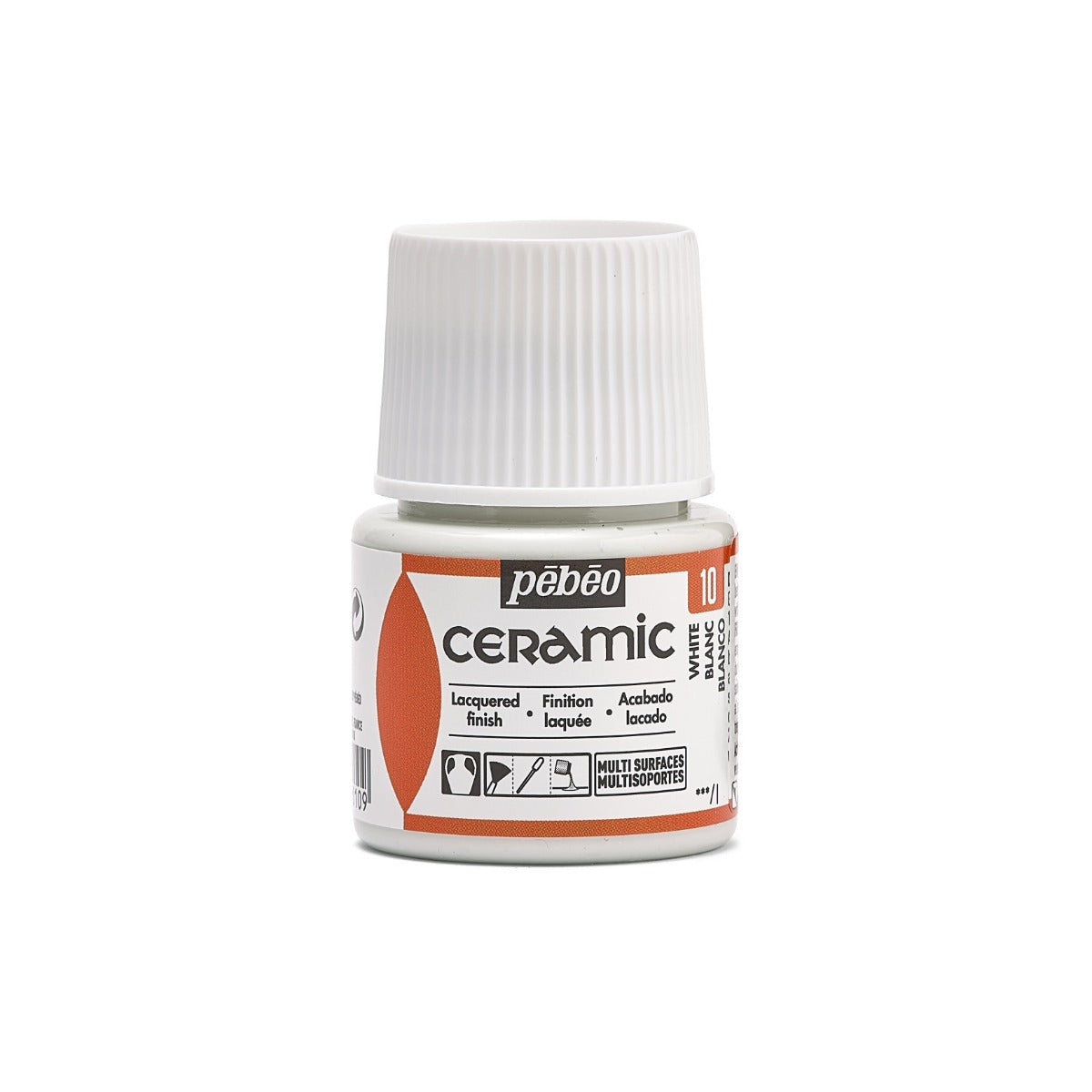 კერამიკის საღებავი თეთრი 45 მლ - CERAMIC 45 ML WHITE