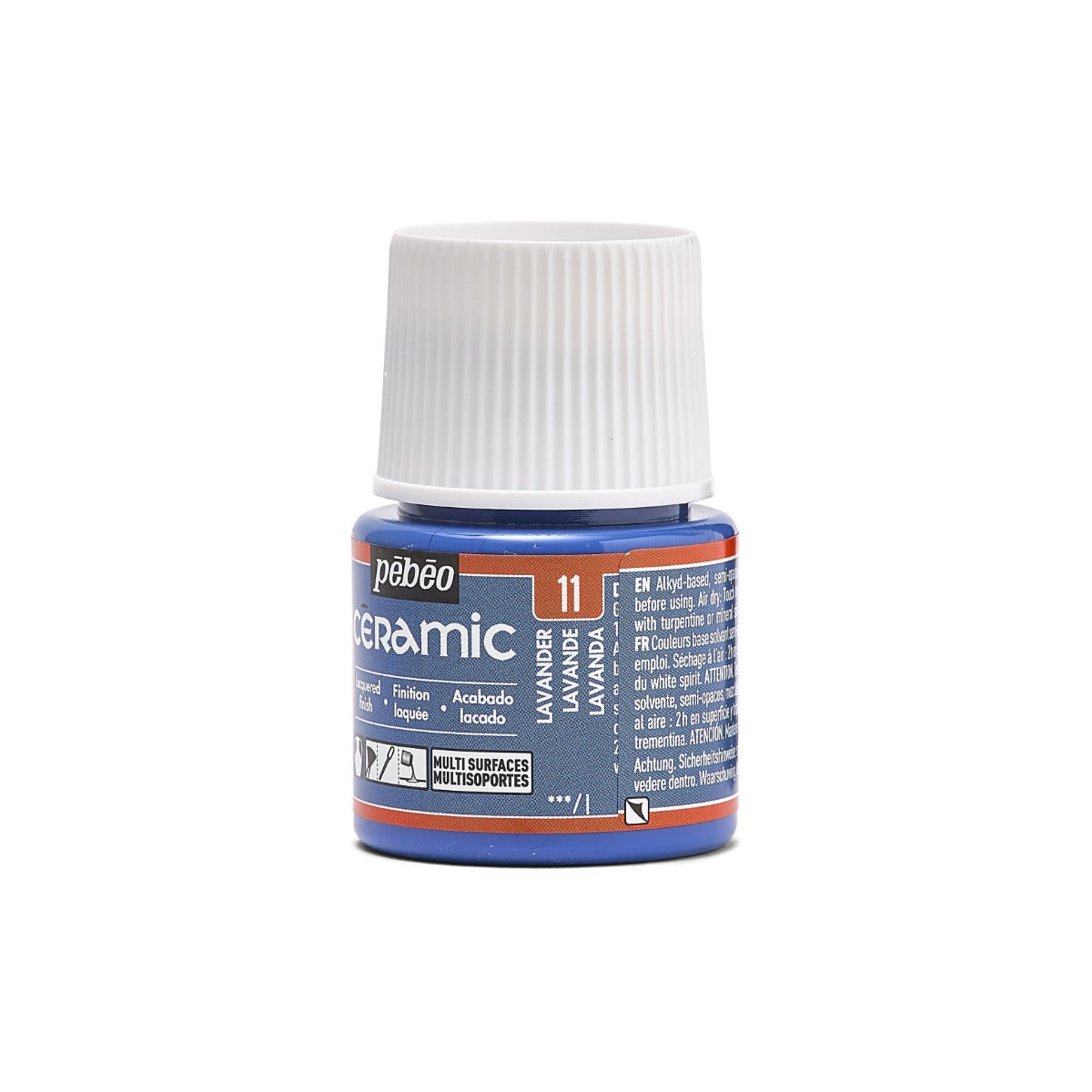 კერამიკის საღებავი ლავანდისფერი 45 მლ - CERAMIC 45 ML LAVANDER