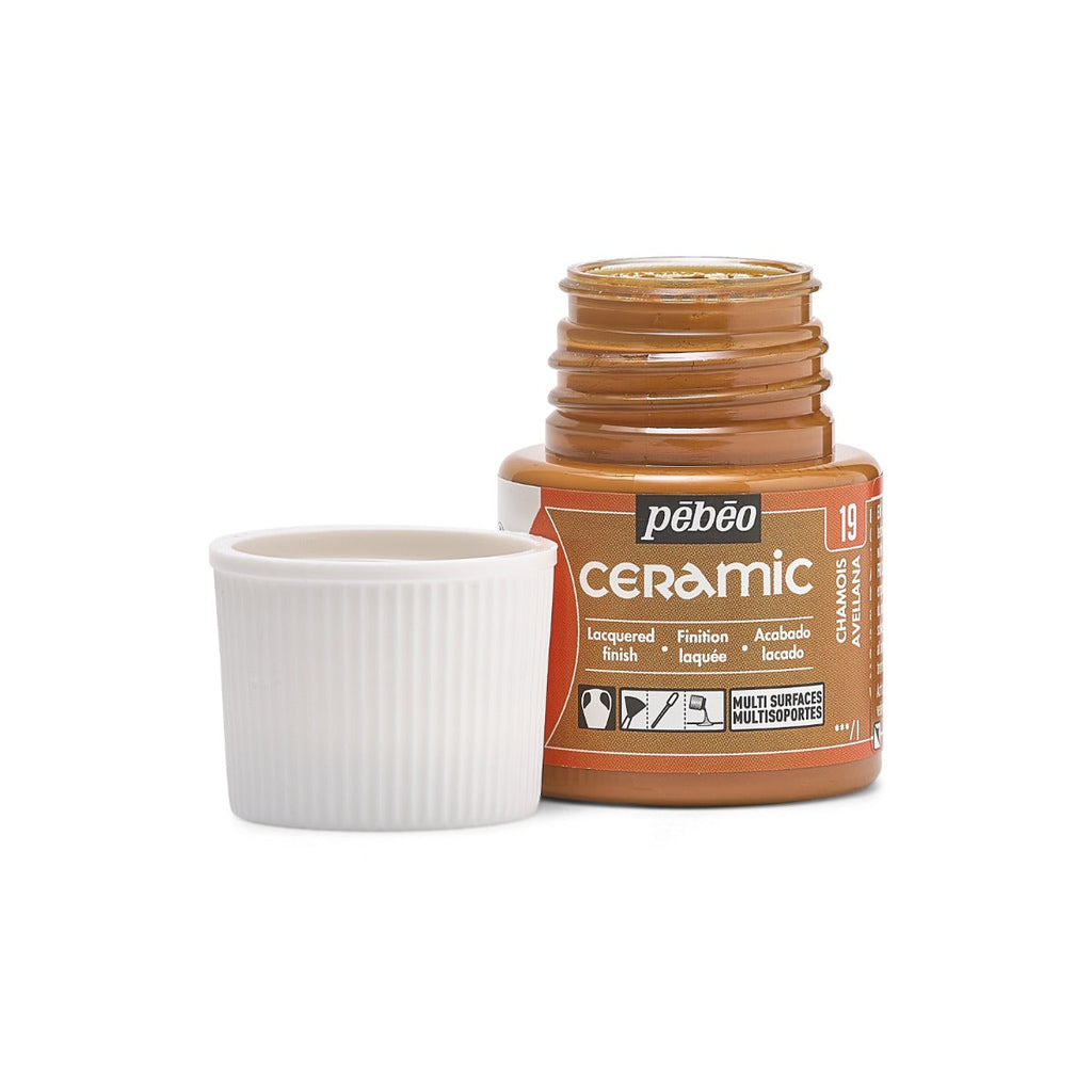 კერამიკის საღებავი შამუა 45 მლ - CERAMIC 45 ML CHAMOIS