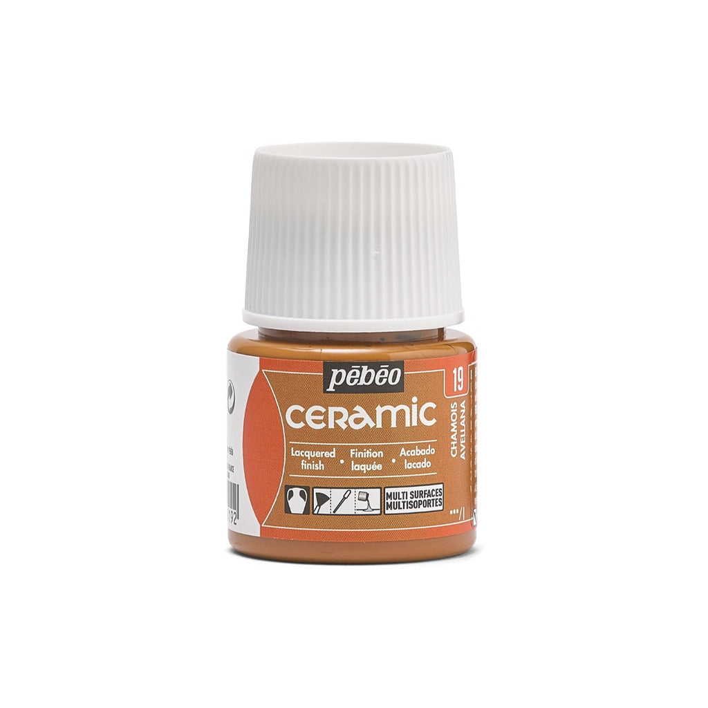 კერამიკის საღებავი შამუა 45 მლ - CERAMIC 45 ML CHAMOIS