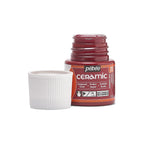 კერამიკის საღებავი მუქი წითელი 45 მლ - CERAMIC 45 ML GARNET RED