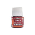 კერამიკის საღებავი მუქი წითელი 45 მლ - CERAMIC 45 ML GARNET RED