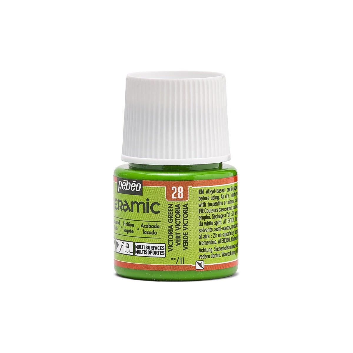 კერამიკის საღებავი ვიქტორია მწვანე 45 მლ - CERAMIC 45 ML VICTORIA GREEN