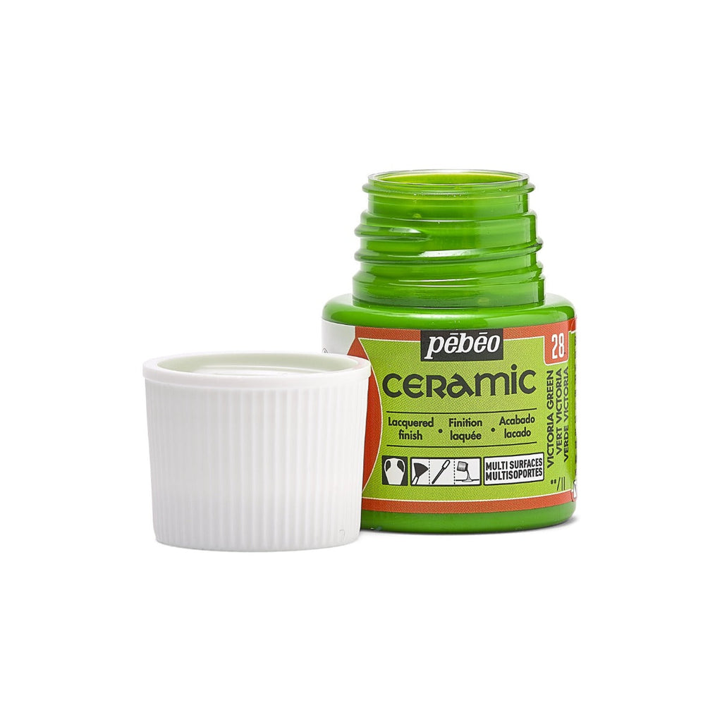 კერამიკის საღებავი ვიქტორია მწვანე 45 მლ - CERAMIC 45 ML VICTORIA GREEN