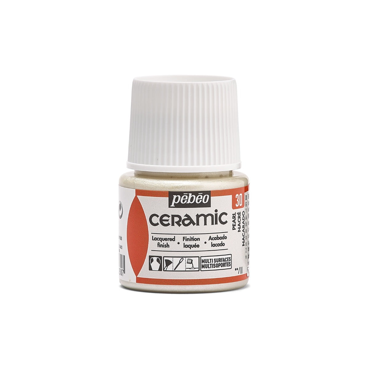 კერამიკის საღებავი მარგალიტისფერი 45 მლ - CERAMIC 45 ML PEARL