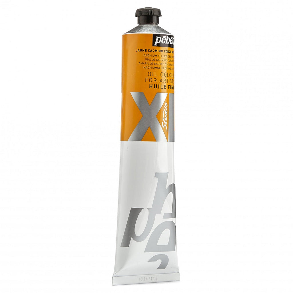 ზეთის საღებავი 200მლ XL FINE OIL 200 ML DARK CADMIUM YELLOW HUE (Pebeo)