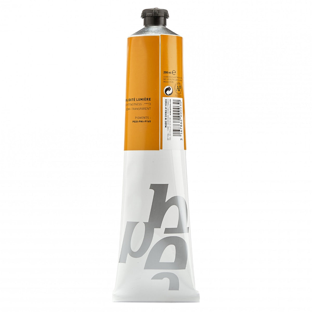 ზეთის საღებავი 200მლ XL FINE OIL 200 ML DARK CADMIUM YELLOW HUE (Pebeo)