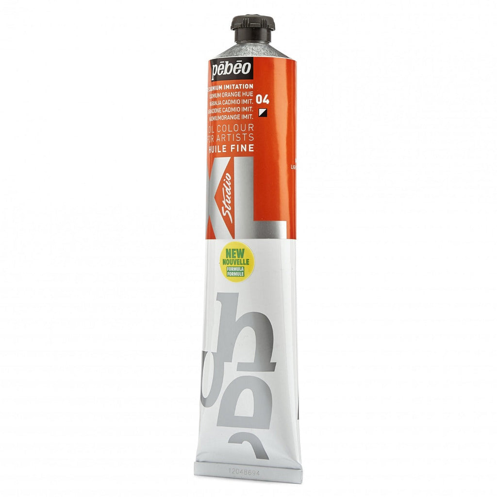 ზეთის საღებავი 200მლ XL FINE OIL 200 ML CADMIUM ORANGE HUE (Pebeo)