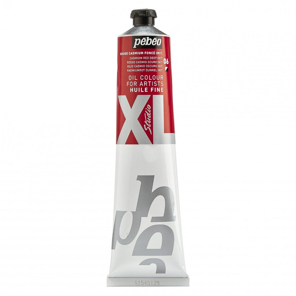 ზეთის საღებავი 200მლ XL FINE OIL 200 ML CADMIUM DARK RED HUE (Pebeo)