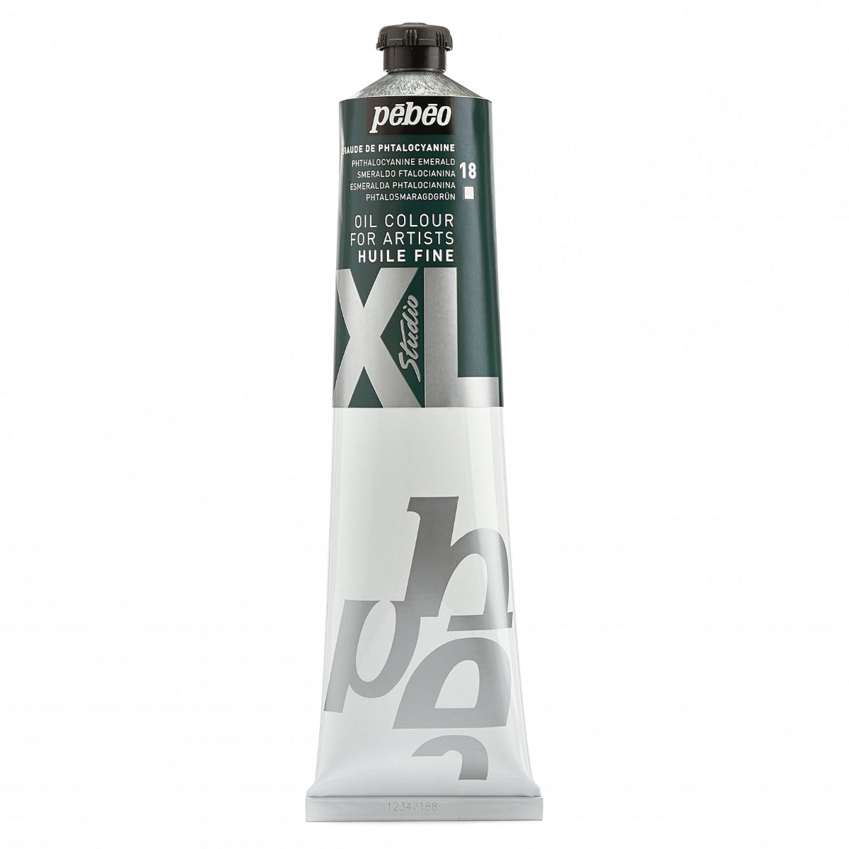 ზეთის საღებავი 200მლ XL FINE OIL 200 ML PHTHALOCYANINE EMERALD (Pebeo)