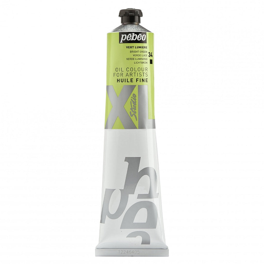 ზეთის საღებავი 200მლ XL FINE OIL 200 ML BRIGHT GREEN (Pebeo)