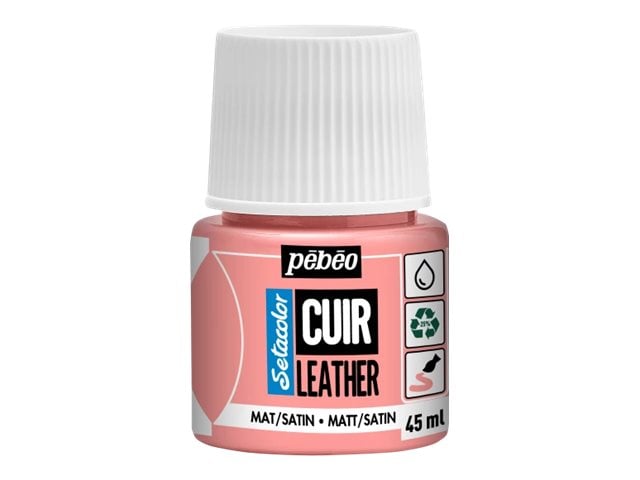 ტყავის საღებავი SETACO LEATHE 45ML SAKURA PINK