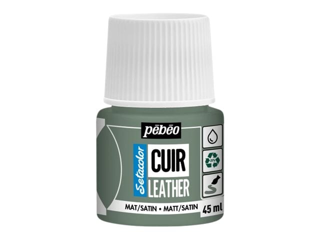 ტყავის საღებავი SETACO LEATH 45ML MATCHA GREEN