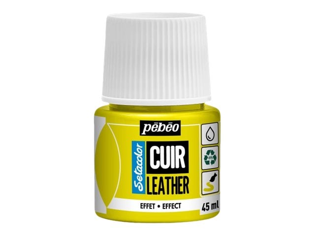 ტყავის საღებავი SETACO LEATH 45ML FLUO YELLOW