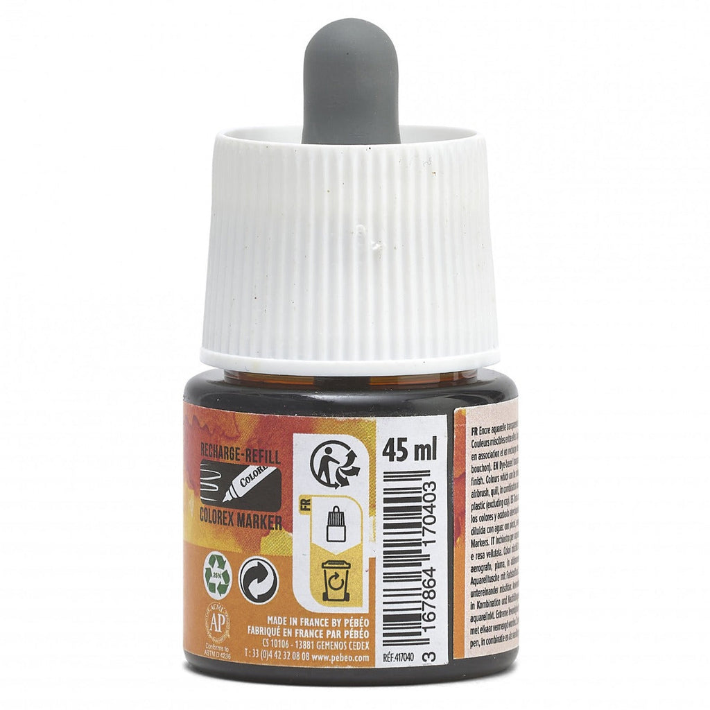 COLOREX 45ML SAFFRON - აკვარელის საღებავი(მელანი)