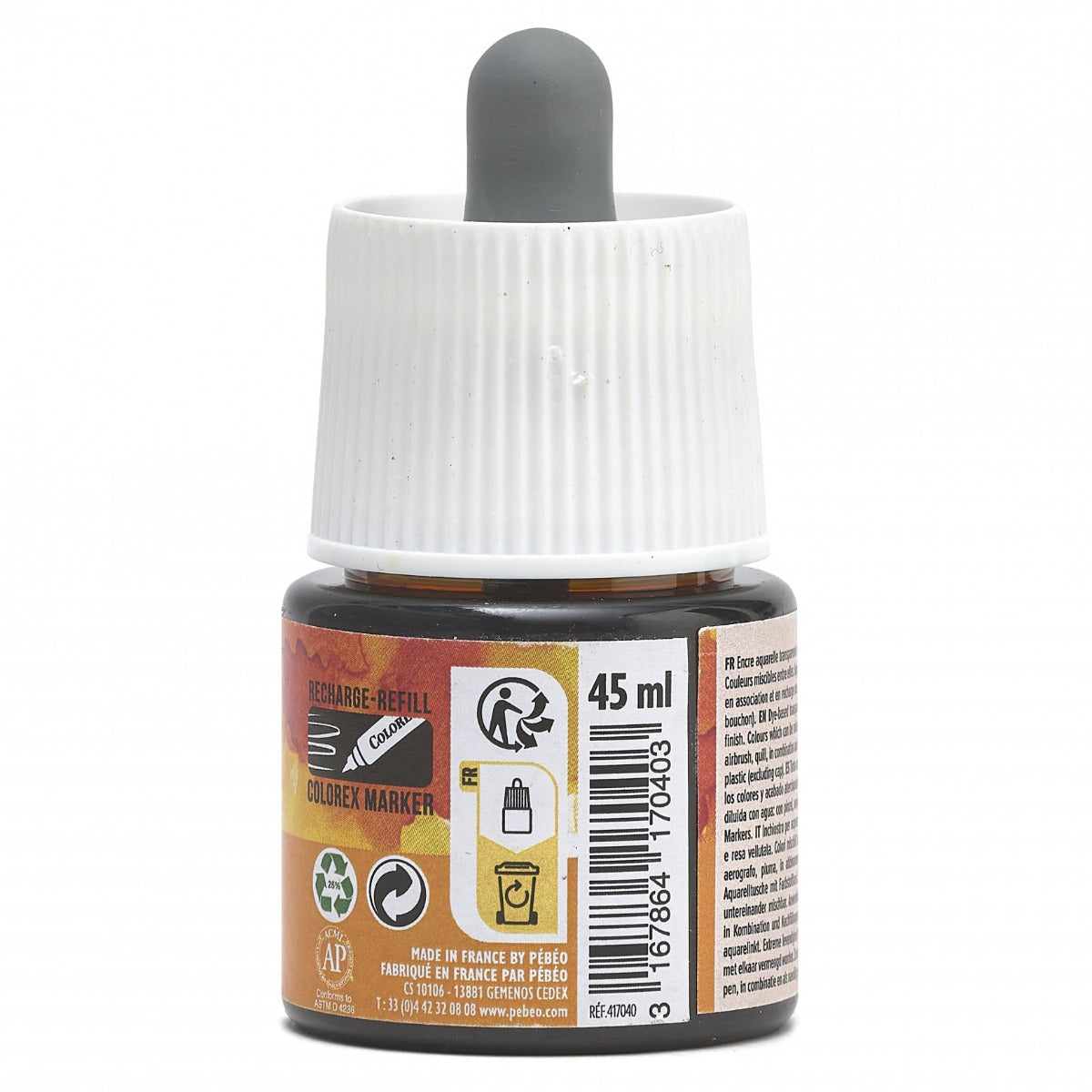 COLOREX 45ML SAFFRON - აკვარელის საღებავი(მელანი)