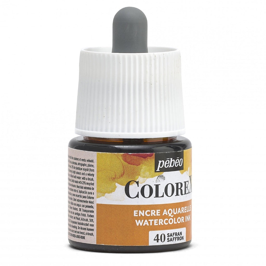 COLOREX 45ML SAFFRON - აკვარელის საღებავი(მელანი)