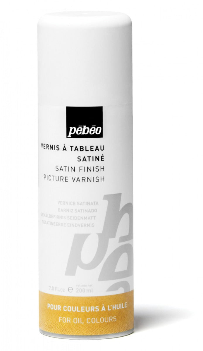 SATIN PICT. VARNISH SPRAY 200ML 