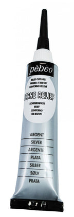 რელიეფური კონტური ვერცხლისფერი 20 მლ - CERNE RELIEF 20 ML SILVER