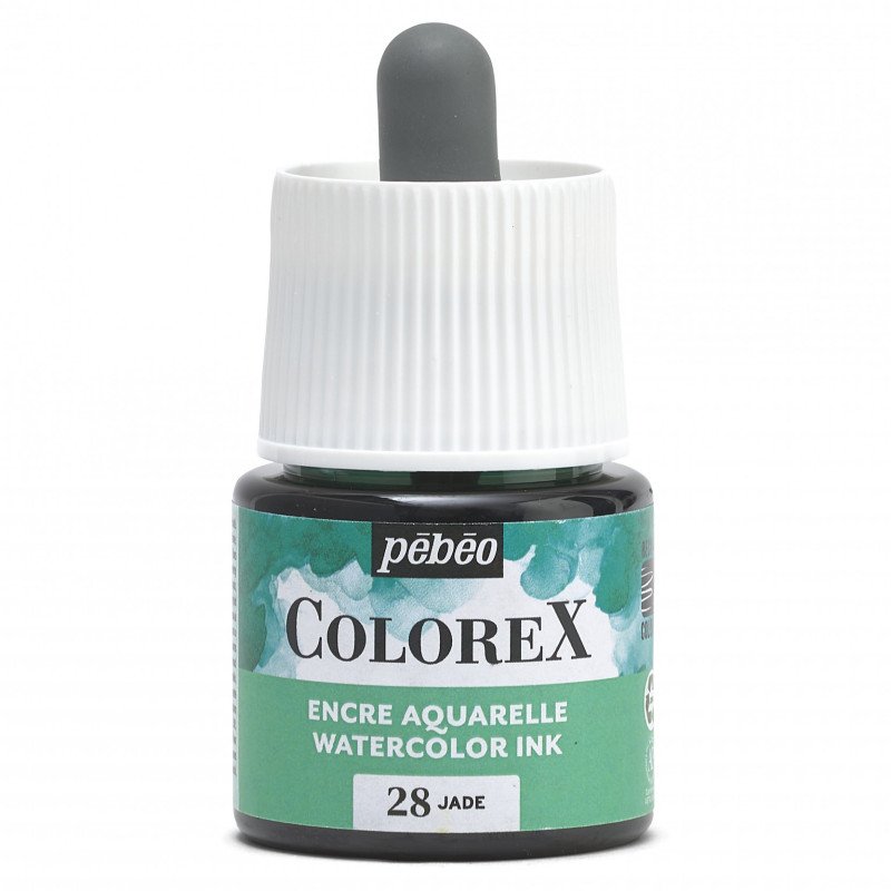 COLOREX 45ML JADE - აკვარელის საღებავი(მელანი)