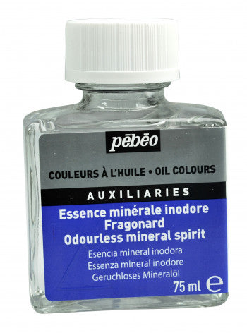 უსუნო მინერალური სპირტი 75 მლ - Pebeo Odourless Mineral Spirit 75ml