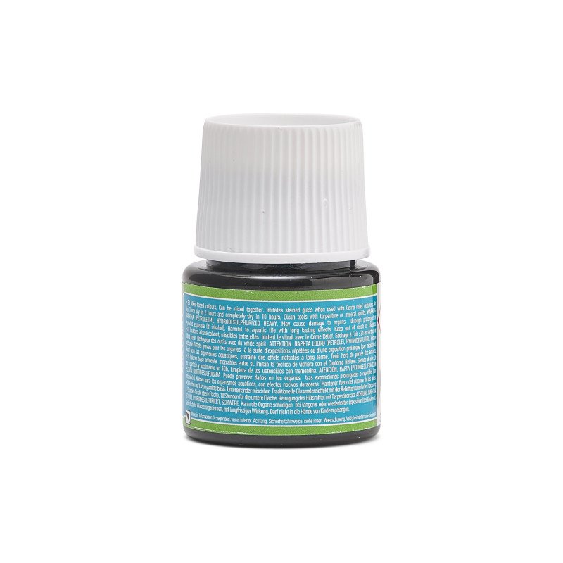 ვიტრაჟის საღებავი 45მლ -  Pebeo Vitrail Cyan Blue (გამჭვირვალე მინის საღებავი)