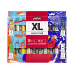 ზეთის საღებავების ნაკრები 20×20 მლ + ფუნჯი XL FINE OIL SET 20 ASSORTED 20 ML TUBES WITH BRUSH