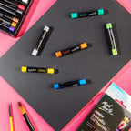 მეტალიკ ზეთის პასტელები 12 ფერი - Metallic Oil Pastels Signature 12pc
