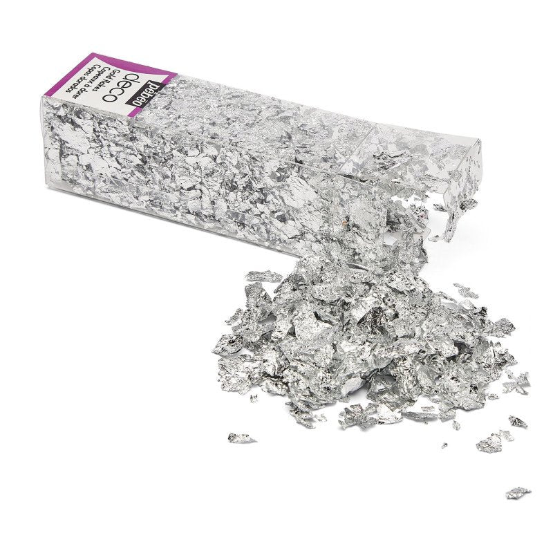 DECO GOLD FLAKES SILVER