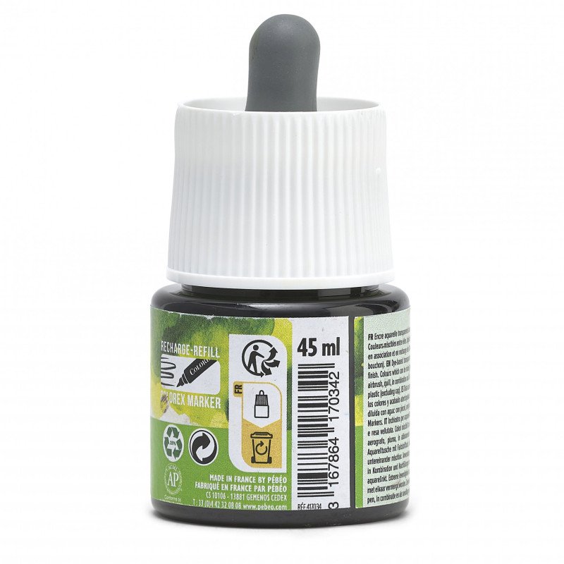 COLOREX 45ML SPRING GREEN - აკვარელის საღებავი(მელანი)