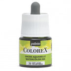 COLOREX 45ML YELLOW GREEN - აკვარელის საღებავი(მელანი)