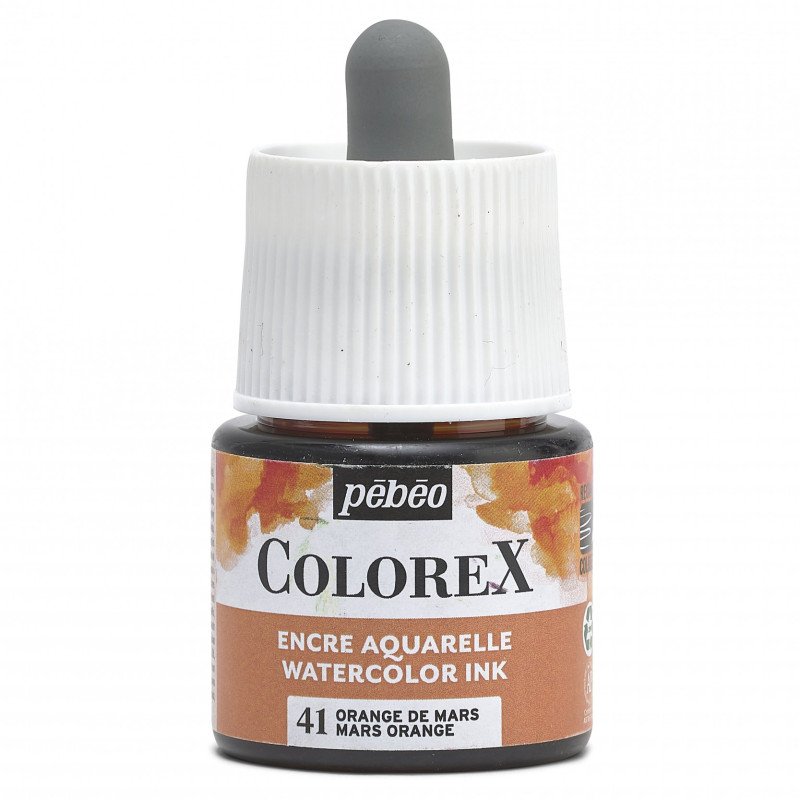 COLOREX 45ML MARS ORANGE - აკვარელის საღებავი(მელანი)