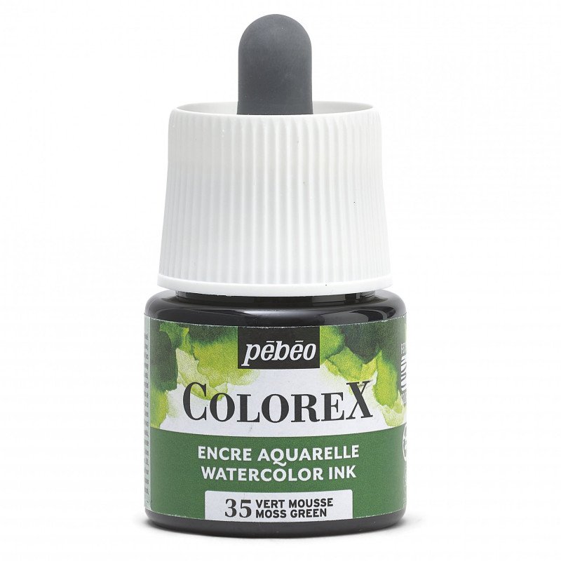 COLOREX 45ML MOSS GREEN - აკვარელის საღებავი(მელანი)